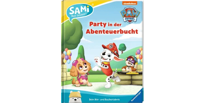 Ravensburger 49637 – Sami Lesebär - Paw Patrol, Party In Der Abenteuerbucht 3 Ravensburger 49637 – Sami Lesebär - Paw Patrol, Party In Der Abenteuerbucht