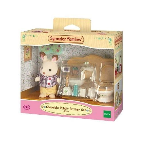 Sylvanian Families Schokoladenhasen Bruder Mit Waschraum 3 Sylvanian Families Schokoladenhasen Bruder Mit Waschraum