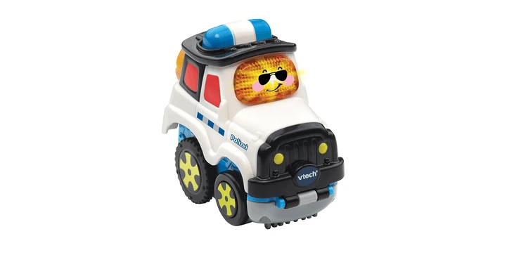 Vtech® - Tut Tut Baby Flitzer - Press & Go Polizei 4 Vtech® - Tut Tut Baby Flitzer - Press & Go Polizei – Bild 2