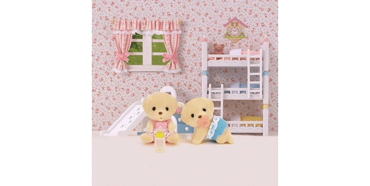 Sylvanian Families Labrador: Zwillinge Poldi & Goldi 5 Sylvanian Families Labrador: Zwillinge Poldi & Goldi – Bild 3