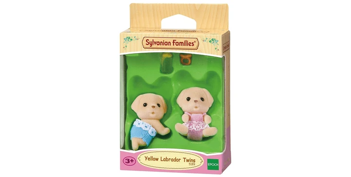 Sylvanian Families Labrador: Zwillinge Poldi & Goldi 3 Sylvanian Families Labrador: Zwillinge Poldi & Goldi