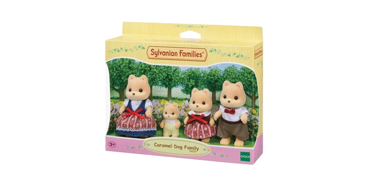 Sylvanian Families Karamel Hunde Familie 3 Sylvanian Families Karamel Hunde Familie