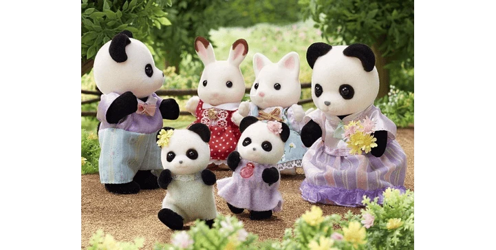 Sylvanian Families Panda Familie 5 Sylvanian Families Panda Familie – Bild 3