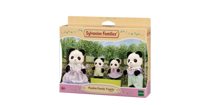 Sylvanian Families Panda Familie 3 Sylvanian Families Panda Familie