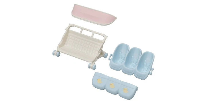 Sylvanian Families Drillings Kinderwagen 5 Sylvanian Families Drillings Kinderwagen – Bild 3