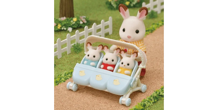 Sylvanian Families Drillings Kinderwagen 7 Sylvanian Families Drillings Kinderwagen – Bild 5