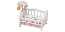 Sylvanian Families Babybett Mit Mobile -Schleich Verkaufsgeschäft 5534 2 key30yoqleivjtks