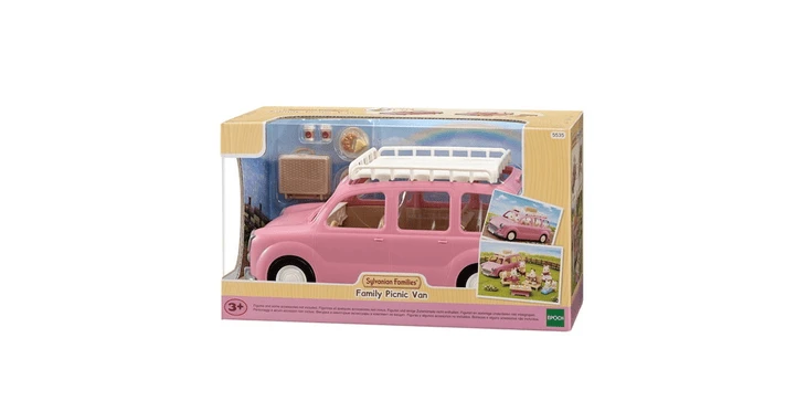 Sylvanian Families Familienauto Mit Picknickzubehör 3 Sylvanian Families Familienauto Mit Picknickzubehör