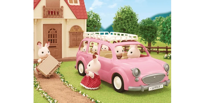 Sylvanian Families Familienauto Mit Picknickzubehör 6 Sylvanian Families Familienauto Mit Picknickzubehör – Bild 4