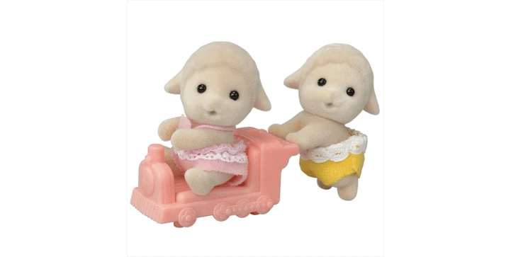 Sylvanian Families Schaf Zwillinge 4 Sylvanian Families Schaf Zwillinge – Bild 2