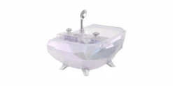 MGA Glitter Babyz Doll Farbwechsel Sprudelbadewanne
