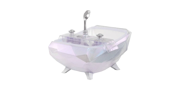 MGA Glitter Babyz Doll Farbwechsel Sprudelbadewanne 3 MGA Glitter Babyz Doll Farbwechsel Sprudelbadewanne