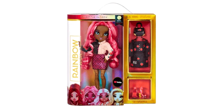 Rainbow High Core Fashion Doll - Daria Roselyn (Rose) 4 Rainbow High Core Fashion Doll - Daria Roselyn (Rose) – Bild 2