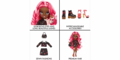 Rainbow High Core Fashion Doll - Daria Roselyn (Rose) 12 Rainbow High Core Fashion Doll - Daria Roselyn (Rose) -Schleich Verkaufsgeschäft 575733 4 5fe71qxs4aoms6hm