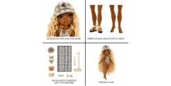 Rainbow High Pacific Coast Fashion Doll - Harper Dune -Schleich Verkaufsgeschäft 578376 2 3lsi9wnkhxlrabv0