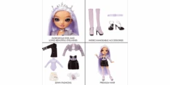 Rainbow Vision Rainbow High - Tiara Song (Purple Lilac) -Schleich Verkaufsgeschäft 578420 4