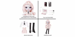 Rainbow High Shadow High Karla Choupette - Pink Fashion Doll -Schleich Verkaufsgeschäft 583042 4