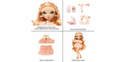 Rainbow High - Victoria Whitman Fashion Doll - Light Pink -Schleich Verkaufsgeschäft 583134 4