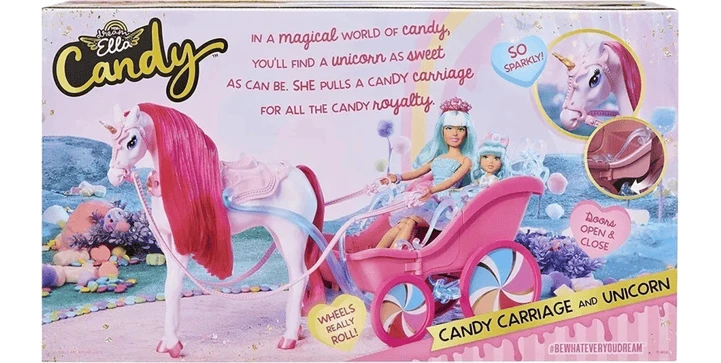 MGA Entertainment MGA's Dream Ella Candy Carriage And Unicorn 4 MGA Entertainment MGA's Dream Ella Candy Carriage And Unicorn – Bild 2
