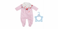 Baby Annabell Strampler Rosa Blumen 43cm
