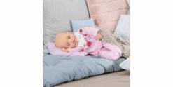 Baby Annabell Strampler Rosa Blumen 43cm -Schleich Verkaufsgeschäft 706817 3