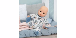 Baby Annabell Strampler Blau Blätter 43cm -Schleich Verkaufsgeschäft 706824 4