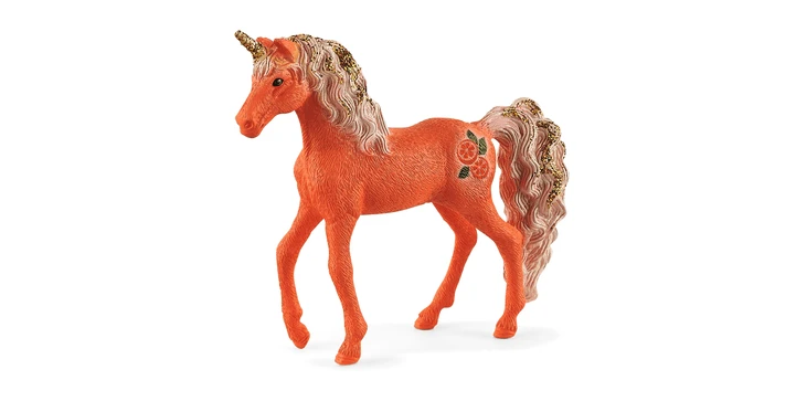 Schleich 70707 Orange Einhornfohlen 3 Schleich 70707 Orange Einhornfohlen