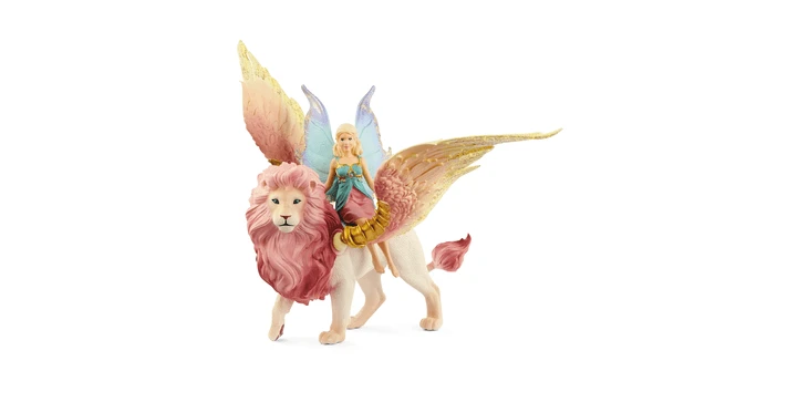 Schleich 70714 Elfe Auf Geflügeltem Löwe 3 Schleich 70714 Elfe Auf Geflügeltem Löwe