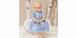 Baby Annabell Kleid Blau Eichhörnchen 43cm -Schleich Verkaufsgeschäft 709610 2