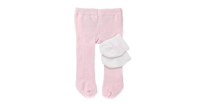 Heless Strumpfhose Mit Söckchen, Gr. 28-35cm, Pink/Weiß, Rosa/Blau Oder Blau/Rosa 7 Heless Strumpfhose Mit Söckchen, Gr. 28-35cm, Pink/Weiß, Rosa/Blau Oder Blau/Rosa – Bild 5