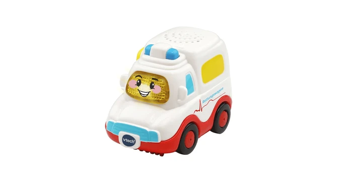 VTech Tut Tut Baby Flitzer - Rettungswagen 4 VTech Tut Tut Baby Flitzer - Rettungswagen – Bild 2