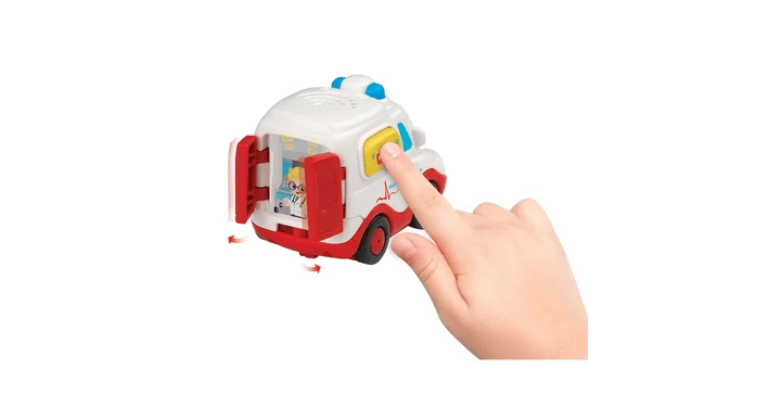 VTech Tut Tut Baby Flitzer - Rettungswagen 5 VTech Tut Tut Baby Flitzer - Rettungswagen – Bild 3