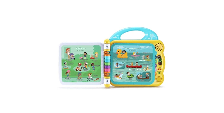 VTech Mein 100-Wörter-Buch: Fahrzeuge & Fortbewegungsmittel 4 VTech Mein 100-Wörter-Buch: Fahrzeuge & Fortbewegungsmittel – Bild 2