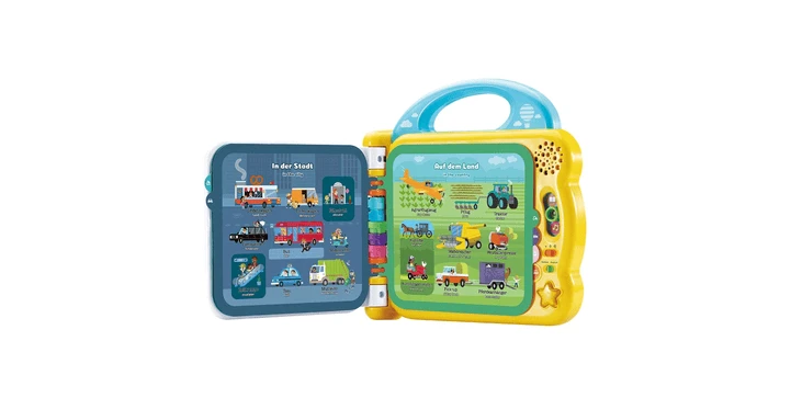 VTech Mein 100-Wörter-Buch: Fahrzeuge & Fortbewegungsmittel 5 VTech Mein 100-Wörter-Buch: Fahrzeuge & Fortbewegungsmittel – Bild 3