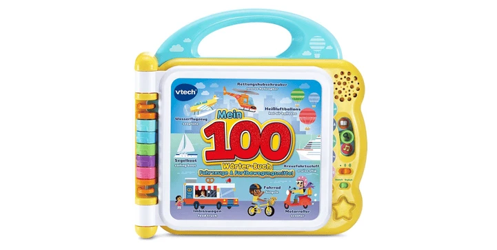 VTech Mein 100-Wörter-Buch: Fahrzeuge & Fortbewegungsmittel 3 VTech Mein 100-Wörter-Buch: Fahrzeuge & Fortbewegungsmittel