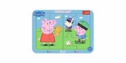 Trefl 2 In 1 Baby Puzzle 4 + 6 Teile Peppa Pig