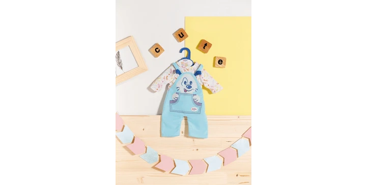 My Little BABY Born® Overall Blau, 36cm 4 My Little BABY Born® Overall Blau, 36cm – Bild 2