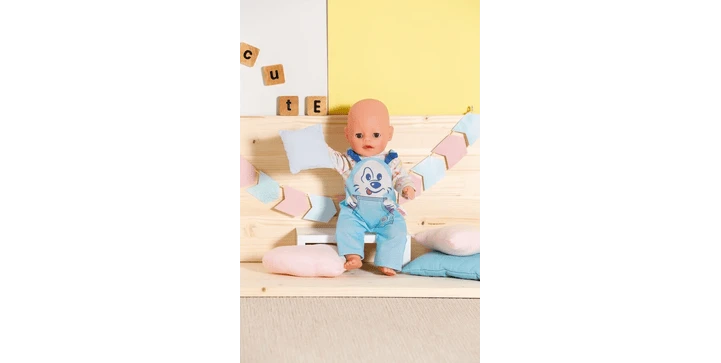 My Little BABY Born® Overall Blau, 36cm 5 My Little BABY Born® Overall Blau, 36cm – Bild 3