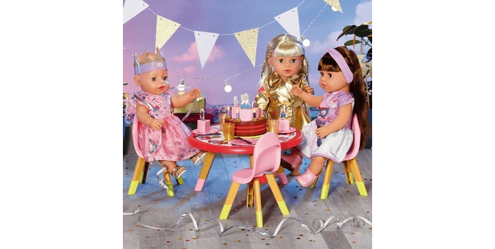 Baby Born® Happy Birthday Partytisch 3 Baby Born® Happy Birthday Partytisch