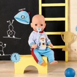 Baby Born Little Sportoutfit Blau 36cm -Schleich Verkaufsgeschäft 831878 1 ogy2buohmcqfblew