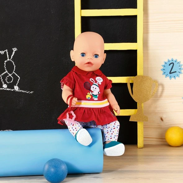 Baby Born Little Sportoutfit Rot 36cm 4 Baby Born Little Sportoutfit Rot 36cm – Bild 2