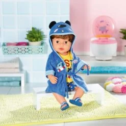 BABY Born Bath Deluxe Bademantel 43cm -Schleich Verkaufsgeschäft 832011 3 tvknfwphuxz5cnqa