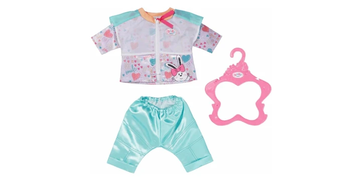 Baby Born Freizeitanzug Aqua 43cm 3 Baby Born Freizeitanzug Aqua 43cm