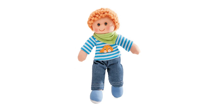 Heless Jeans Mit Streifenshirt , Gr. 20-25cm 4 Heless Jeans Mit Streifenshirt , Gr. 20-25cm – Bild 2