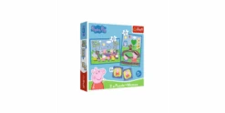 Trefl 2 In 1 Puzzles + Memory Peppa Pig