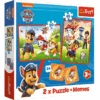 Trefl 2 In 1 Puzzles + Memory PAW Patrol 2 Trefl 2 In 1 Puzzles + Memory PAW Patrol -Schleich Verkaufsgeschäft 93337