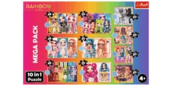 Trefl 10 In 1 Puzzle – Rainbow High -Schleich Verkaufsgeschäft 96000 11