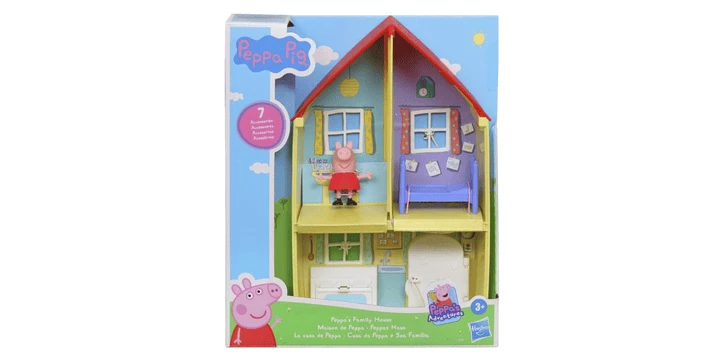 Hasbro Peppa Pig Peppa's Adventures Peppas House Playset 3 Hasbro Peppa Pig Peppa's Adventures Peppas House Playset