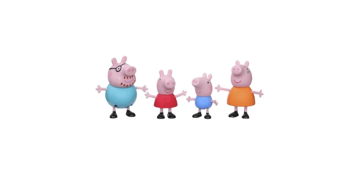 Hasbro Peppa Pig Peppa’s Club Familie Wutz Figuren 4 Hasbro Peppa Pig Peppa’s Club Familie Wutz Figuren – Bild 2