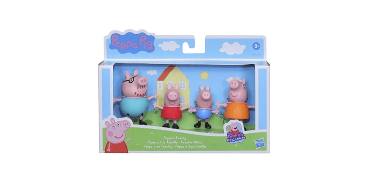 Hasbro Peppa Pig Peppa’s Club Familie Wutz Figuren 3 Hasbro Peppa Pig Peppa’s Club Familie Wutz Figuren